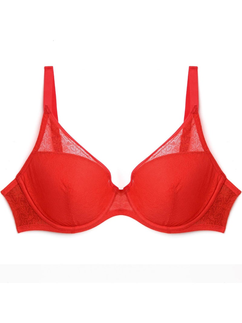Soutien-gorge coques armatures Amelia - RougeGorge Lingerie Rouge - Kiabi