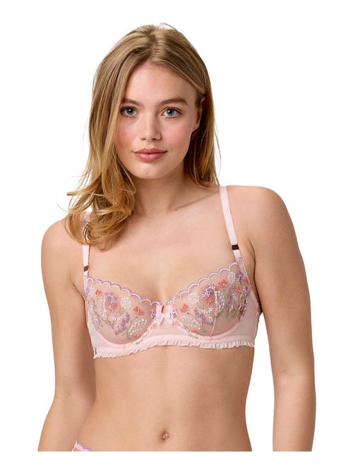 Soutien-gorge coques armatures FLORAISON - Brigitte Bardot Lingerie - Kiabi
