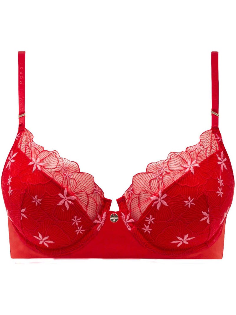 Soutien-gorge coques moulées AMANDINE - Morgan Lingerie Rouge - Kiabi