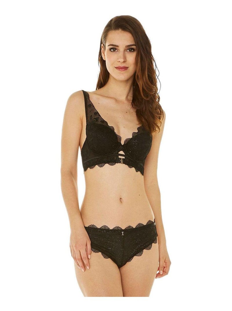 Soutien-gorge coques moulées AMBRE - Morgan Lingerie Noir - Kiabi