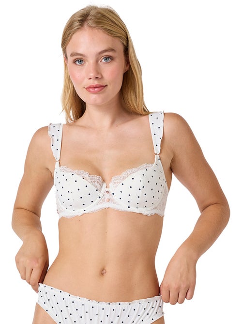 Soutien-gorge coques moulées AMUSETTE - Brigitte Bardot Lingerie - Kiabi Soutien-gorge coques moulées AMUSETTE - Brigitte Bardot Lingerie - Kiabi