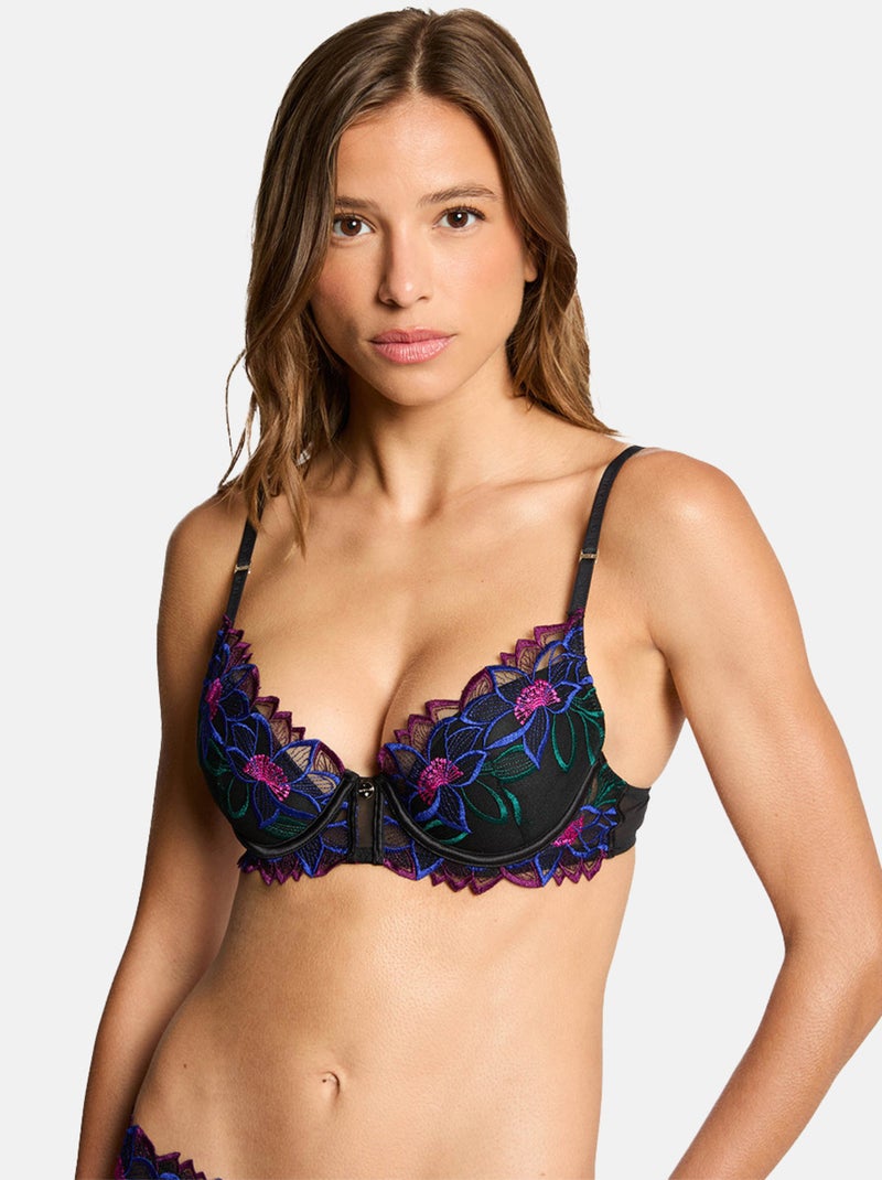 Soutien-gorge coques moulées ANGELICA - Morgan Lingerie Noir - Kiabi