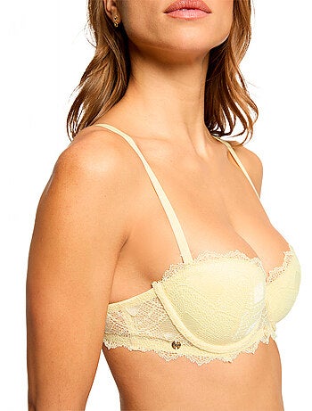 Soutien-gorge coques moulées bandeau CELESTE - Morgan Lingerie