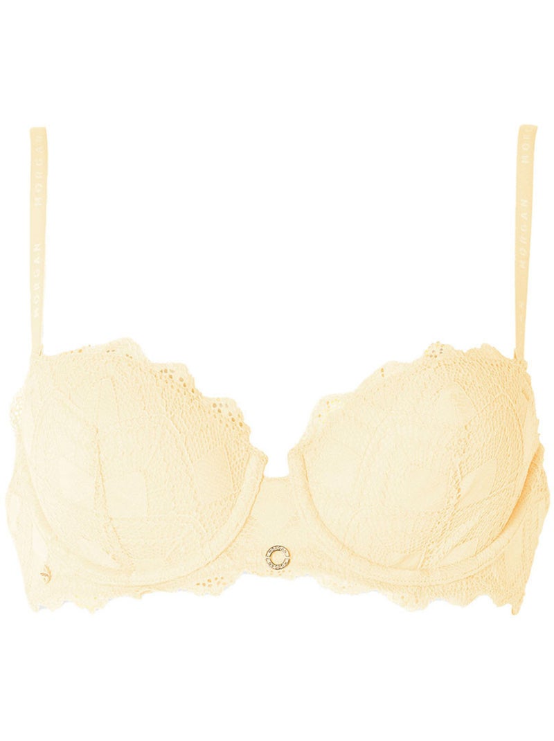 Soutien-gorge coques moulées bandeau CELESTE - Morgan Lingerie Jaune - Kiabi