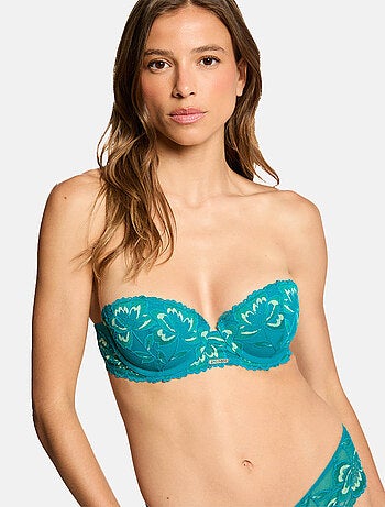Soutien-gorge coques moulées bandeau ELISA - Morgan Lingerie