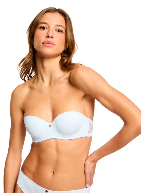 Soutien-gorge coques moulées bandeau MILA - Morgan Lingerie - Kiabi Soutien-gorge coques moulées bandeau MILA - Morgan Lingerie - Kiabi