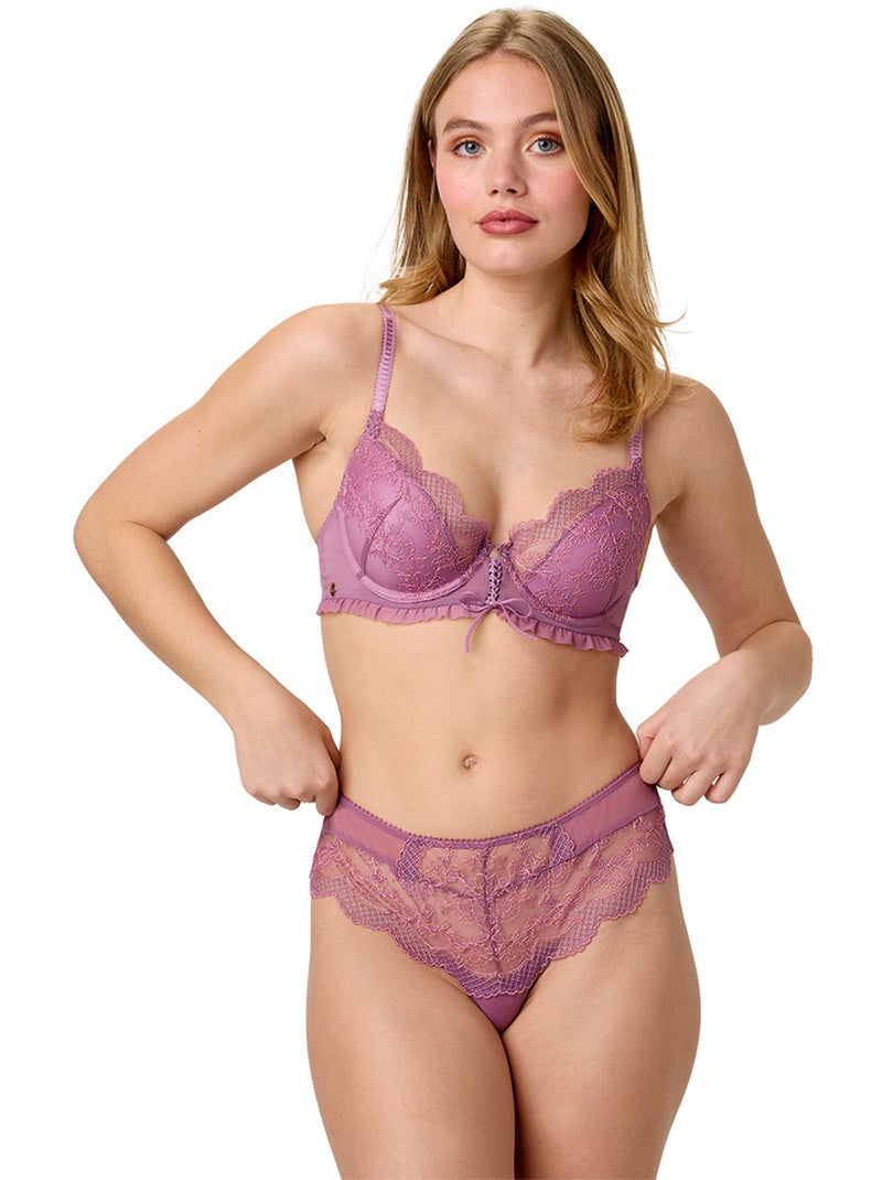 Soutien-gorge coques moulées COROLLE - Brigitte Bardot Lingerie Rose - Kiabi