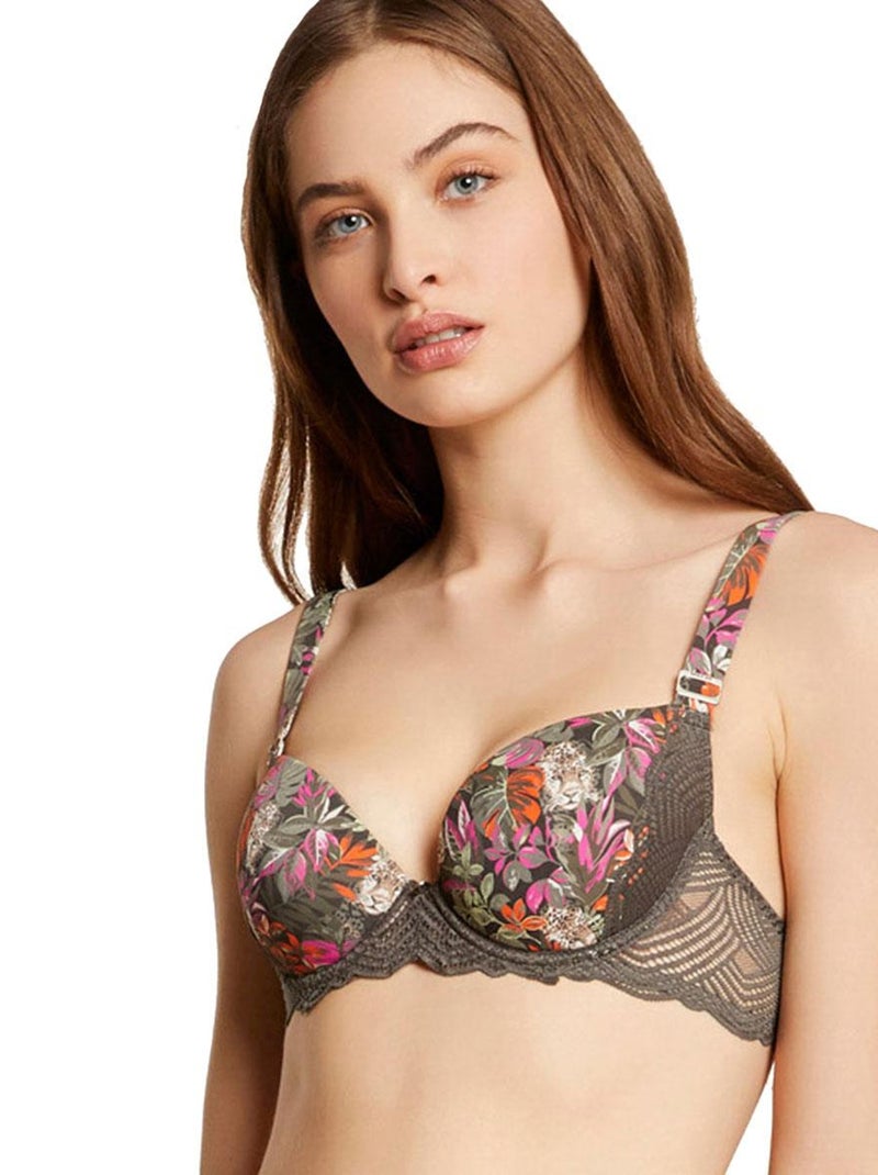 Soutien-gorge coques moulées ELSA - Morgan Vert - Kiabi