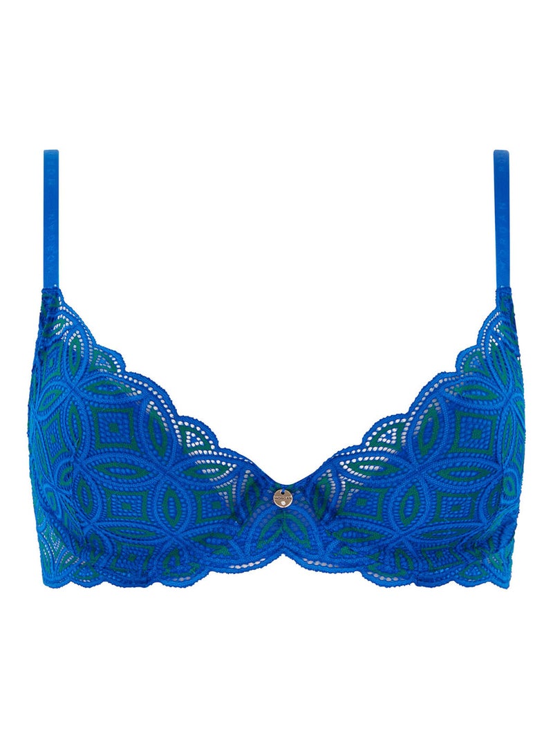 Soutien-gorge coques moulées EMMA - Morgan Lingerie Bleu - Kiabi