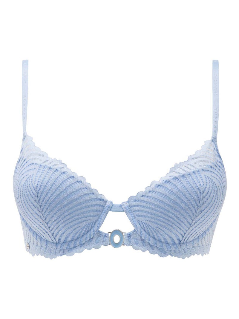 Soutien-gorge coques moulées GARANCE - Morgan Lingerie Bleu - Kiabi