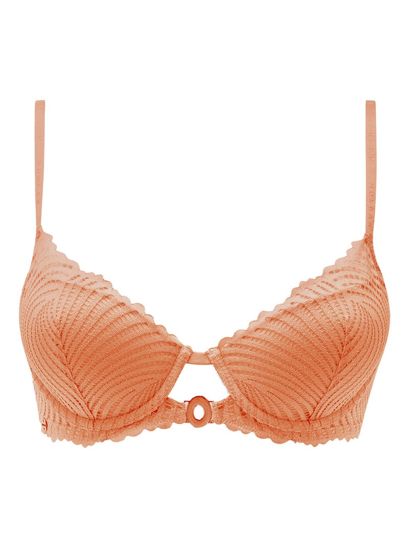 Soutien-gorge coques moulées GARANCE - Morgan Lingerie Orange - Kiabi