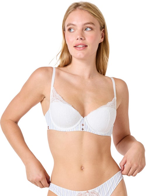 Soutien-gorge coques moulées GUINGUETTE - Brigitte Bardot Lingerie - Kiabi Soutien-gorge coques moulées GUINGUETTE - Brigitte Bardot Lingerie - Kiabi