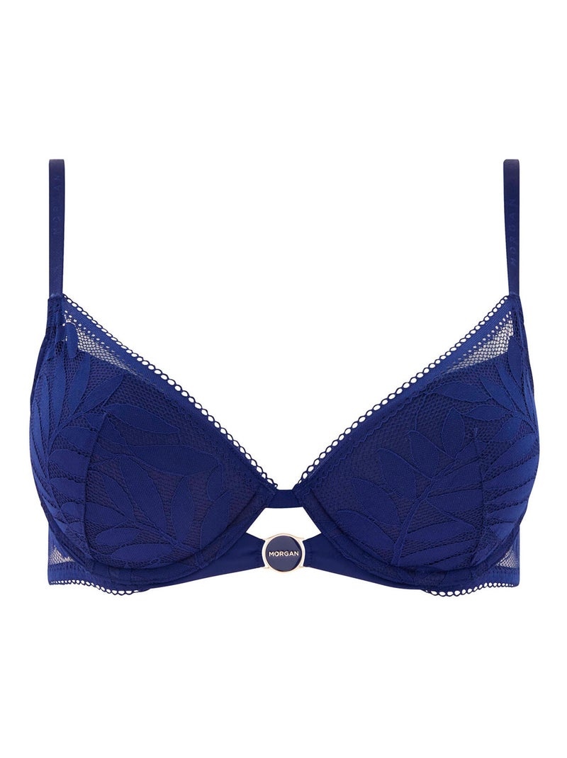 Soutien-gorge coques moulées LINA - Morgan Lingerie Bleu - Kiabi
