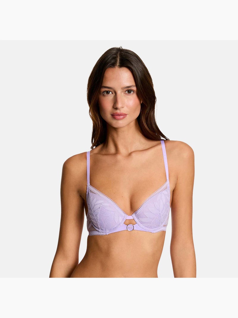 Soutien-gorge coques moulées LINA - Morgan Lingerie Violet - Kiabi