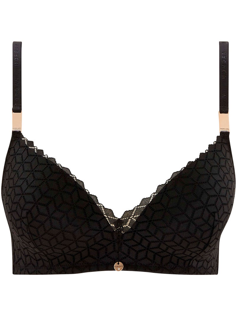 Soutien-gorge coques moulées souple CAROLINA - Morgan Lingerie Noir - Kiabi