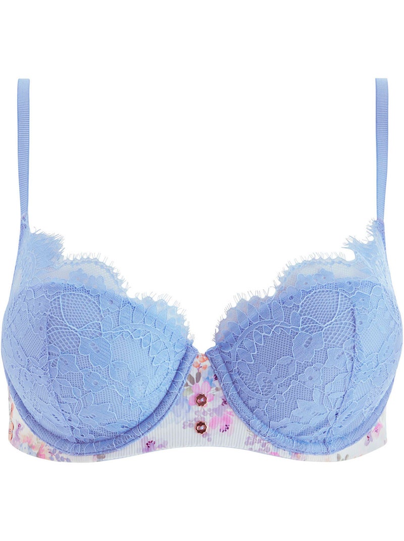 Soutien-gorge coques moulées SWING - Brigitte Bardot Lingerie Bleu - Kiabi