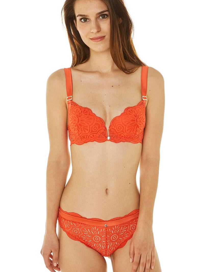 Soutien-gorge coques moulées VALENTINA - Morgan Orange - Kiabi