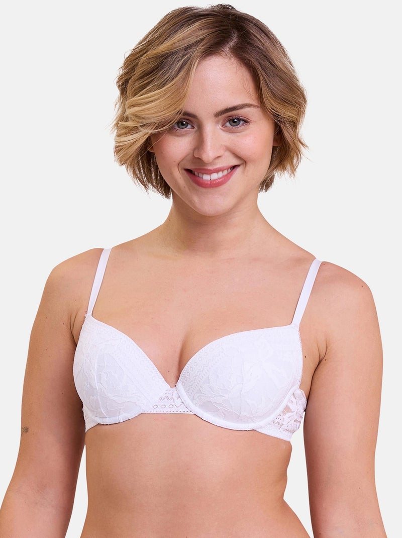 Soutien-gorge coques Singulière Billet Doux Blanc - Kiabi