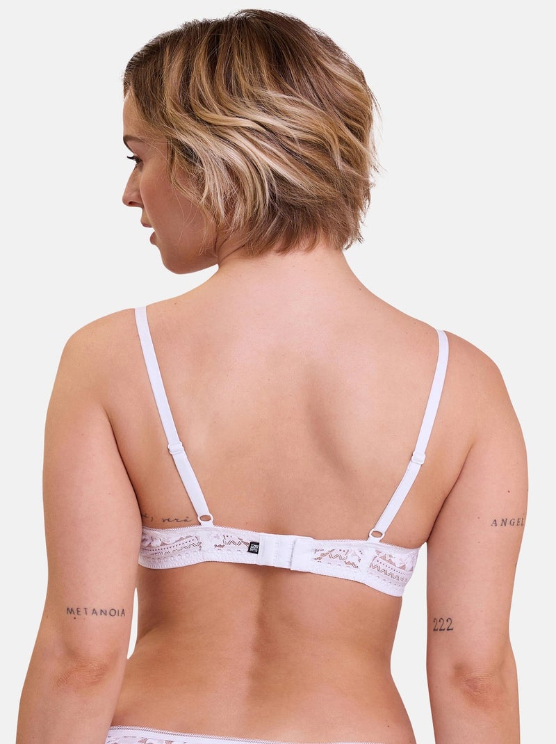 Soutien-gorge coques Singulière Billet Doux Blanc - Kiabi