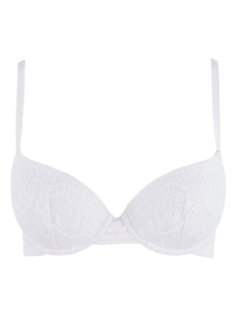 Soutien-gorge coques Singulière Billet Doux Blanc - Kiabi