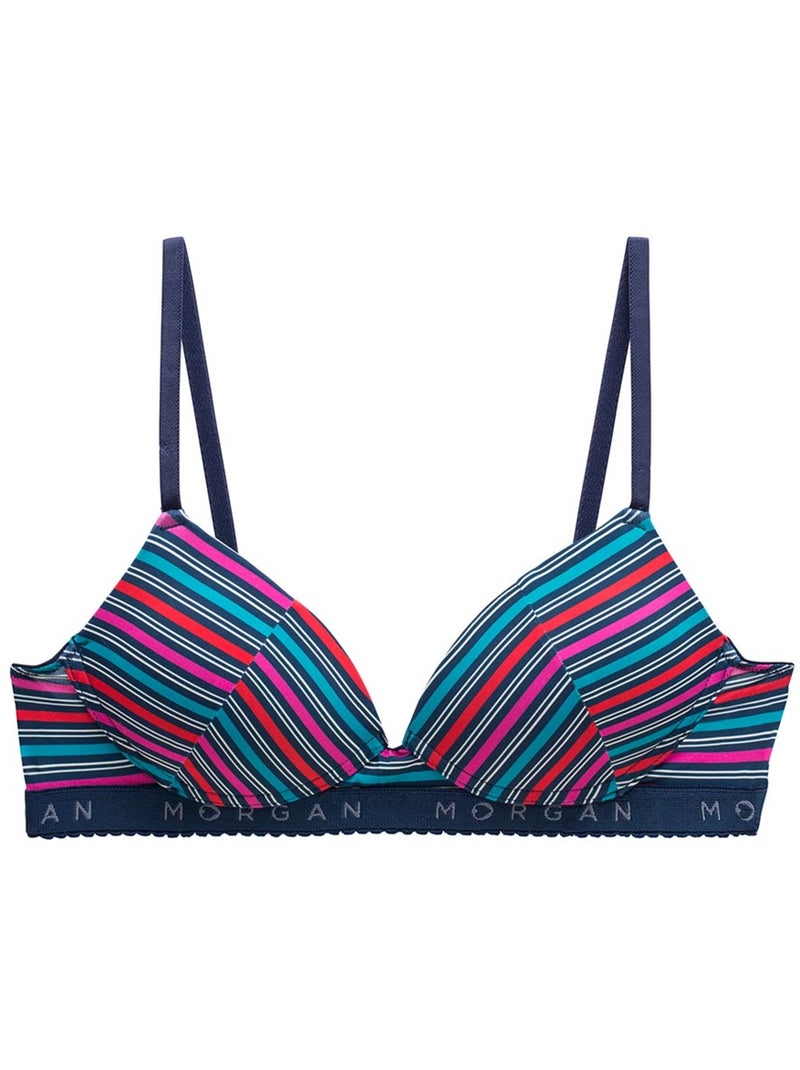 Soutien-gorge coques souples en microfibre GABY - Morgan Junior Bleu - Kiabi