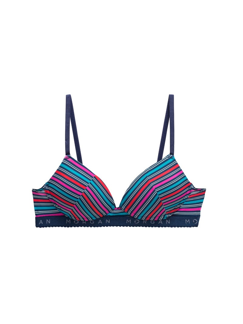 Soutien-gorge coques souples en microfibre GABY - Morgan Junior Bleu - Kiabi