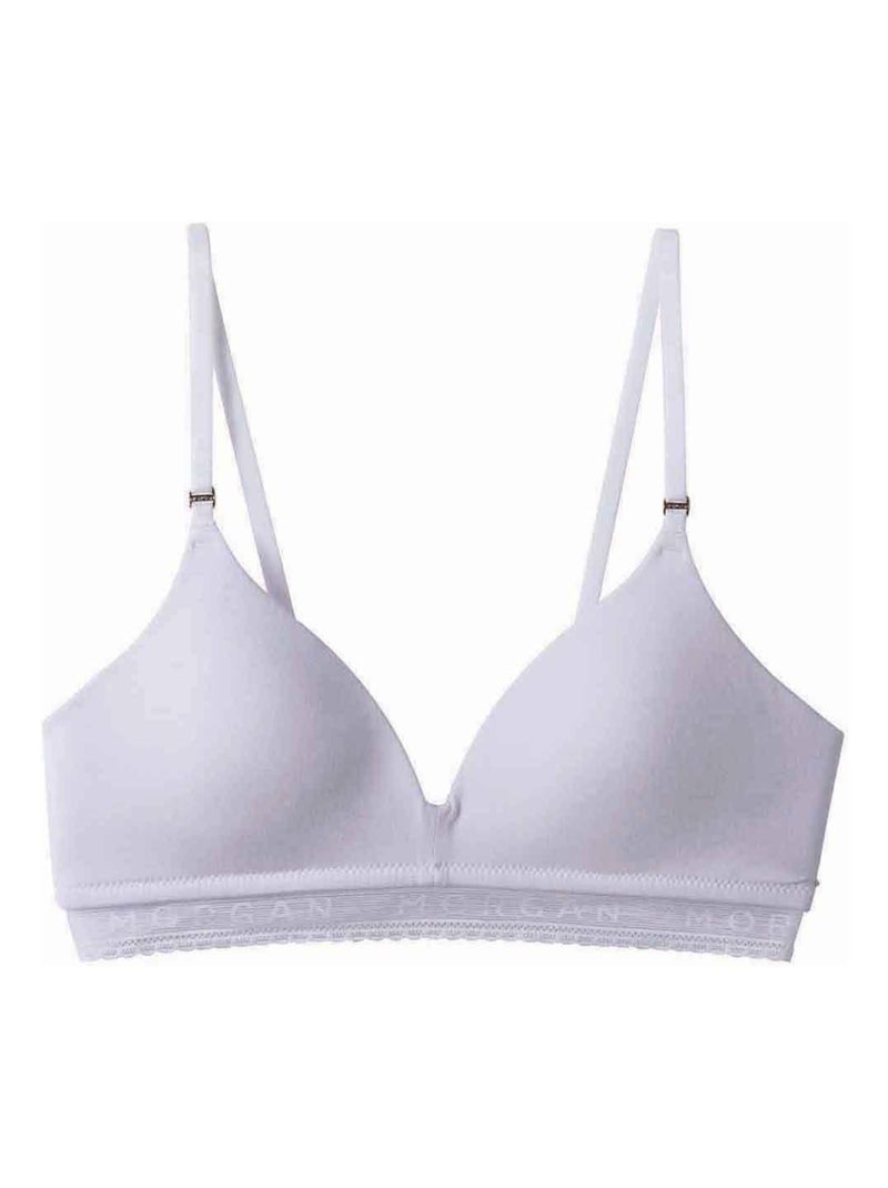 Soutien-gorge coques souples EVA - Morgan Junior Blanc - Kiabi