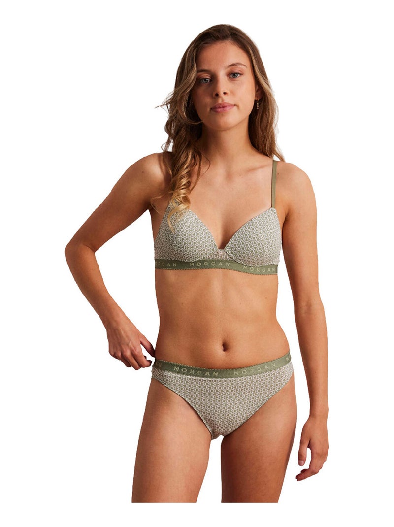Soutien-gorge coques souples GABY - Morgan Junior Vert - Kiabi