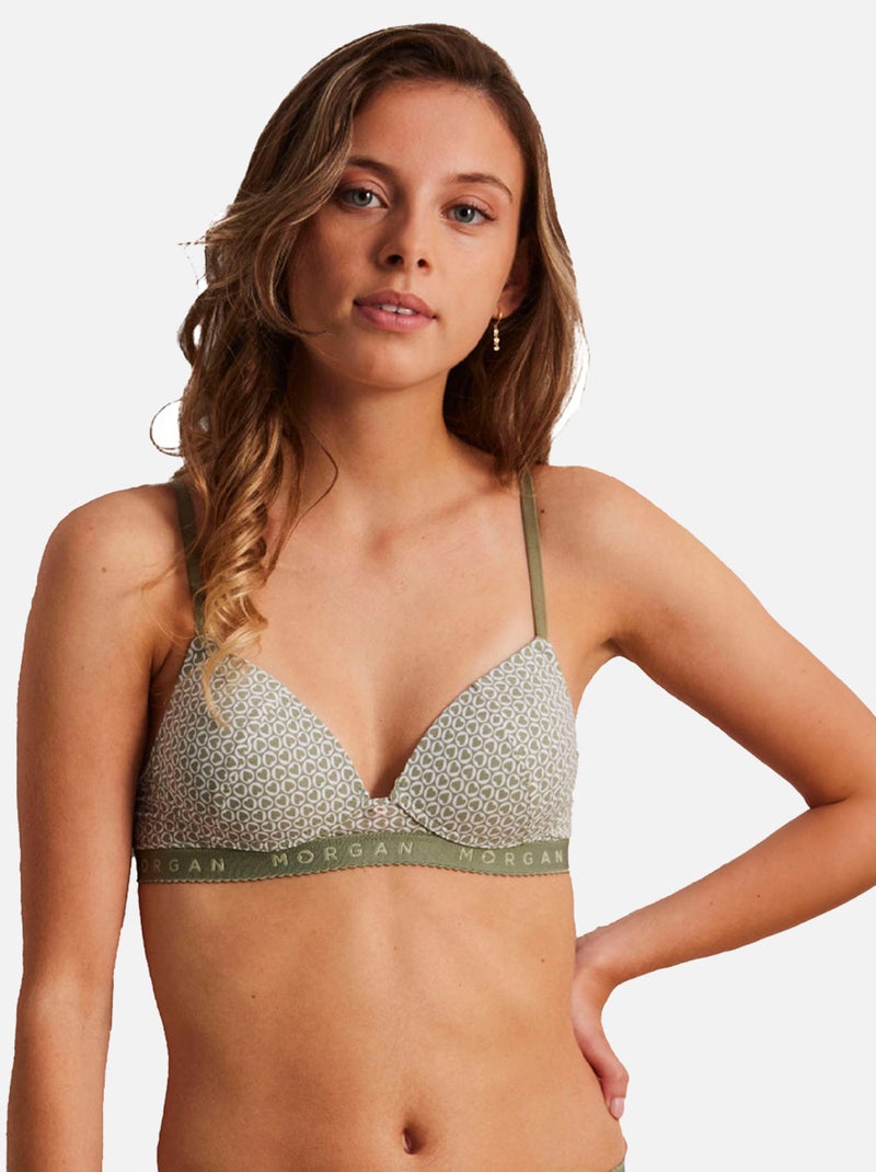 Soutien-gorge coques souples GABY - Morgan Junior Vert - Kiabi