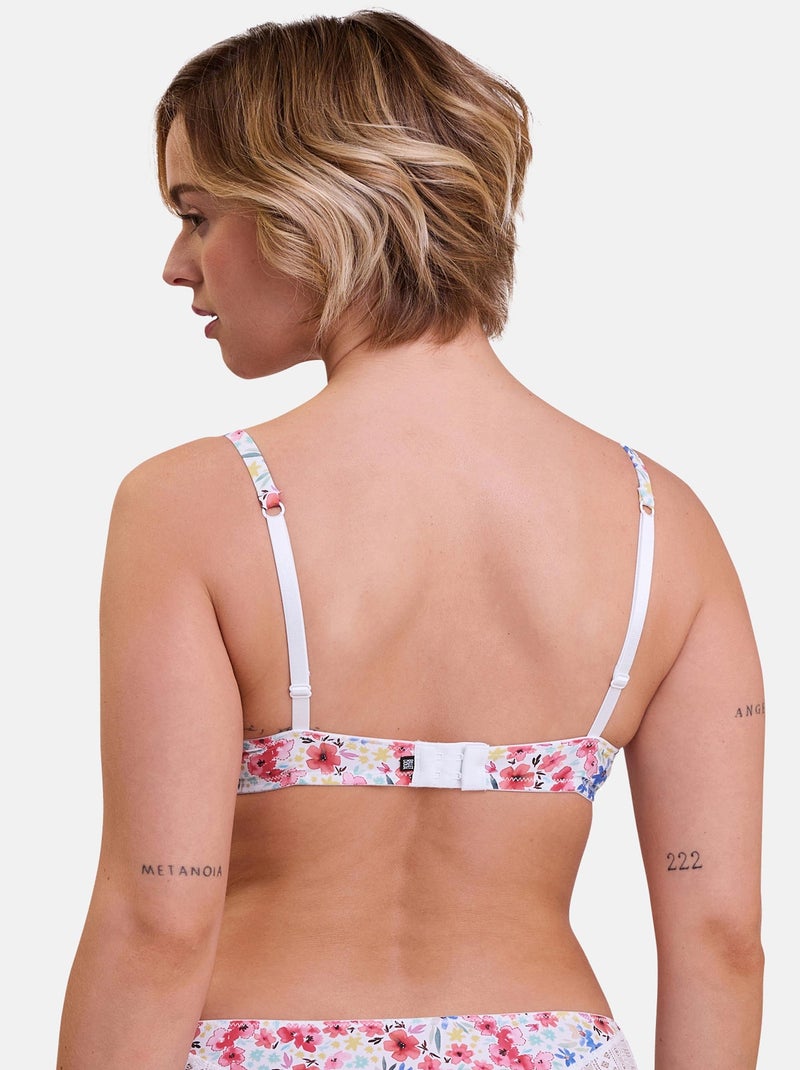 Soutien-gorge coques Talentueuse Billet Doux Blanc Rose Bleu - Kiabi