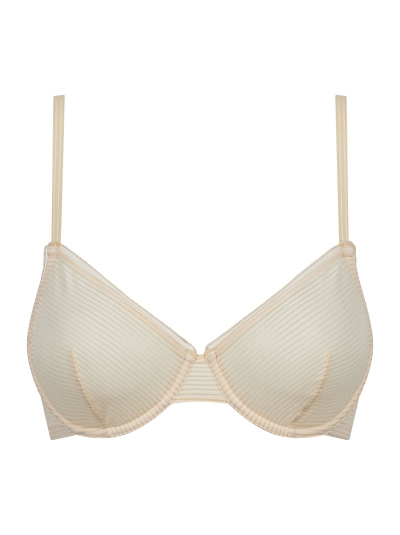 Soutien-gorge corbeille à armatures Dim x Inès de La Fressange Beige clair - Kiabi
