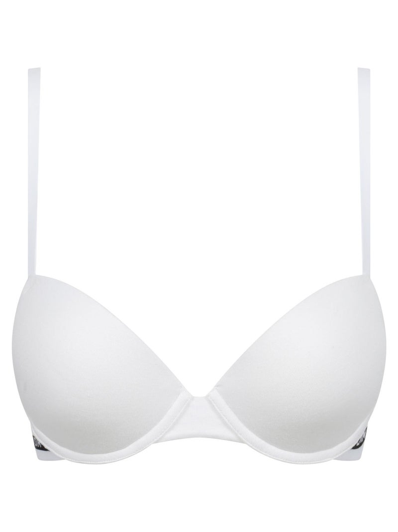 Soutien-gorge corbeille à armatures Icons Blanc - Kiabi