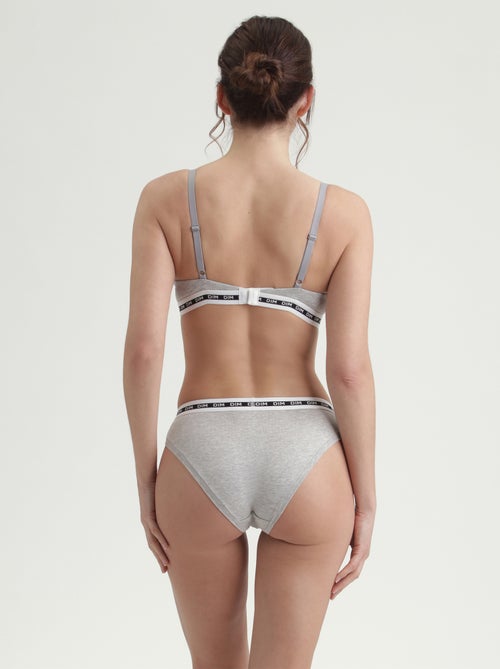 Soutien-gorge corbeille à armatures Icons - Kiabi