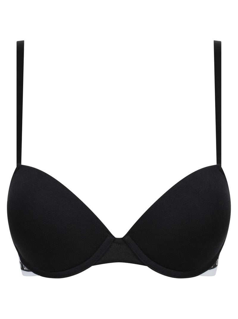 Soutien-gorge corbeille à armatures Icons Noir - Kiabi
