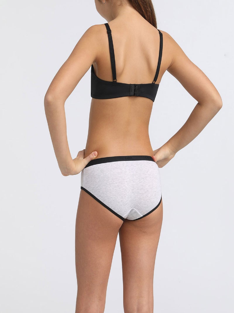 Soutien-gorge Corbeille Ampliforme Invisible Noir - Kiabi