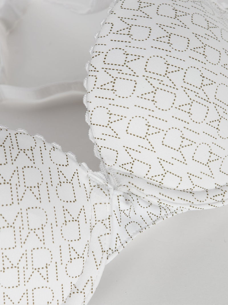 Soutien-gorge Corbeille Ampliforme Touch Blanc - Kiabi