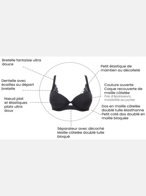 Soutien-gorge corbeille Ariane Essential Sans Complexe - Kiabi