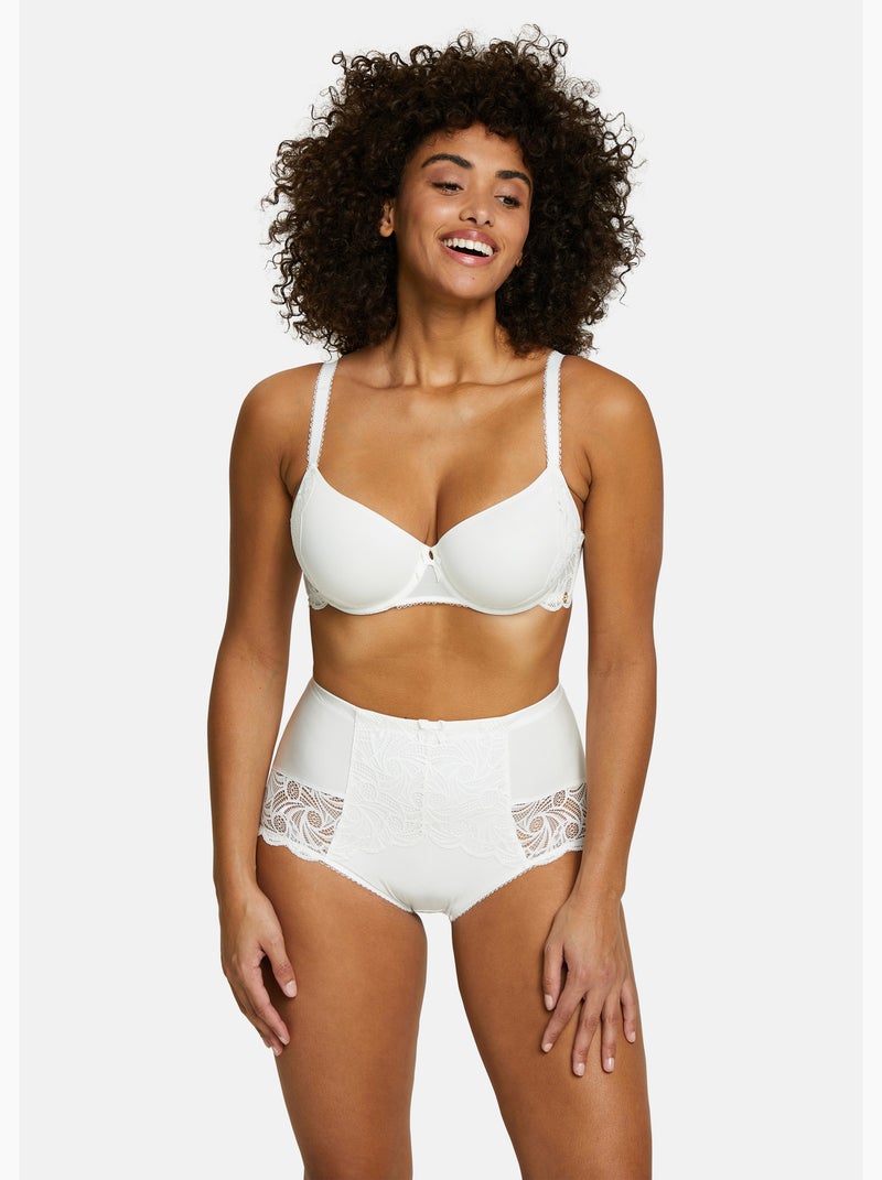 Soutien-gorge corbeille Ariane Sans Complexe Ivoire - Kiabi
