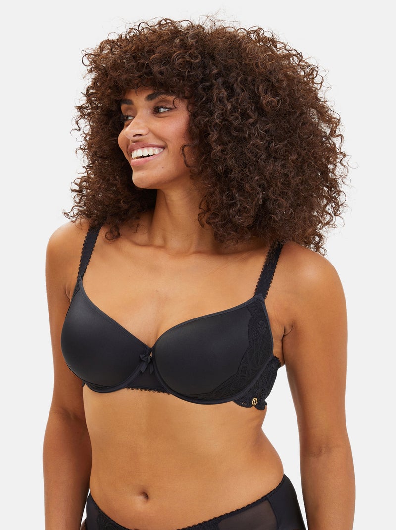 Soutien-gorge corbeille Ariane Sans Complexe Noir - Kiabi