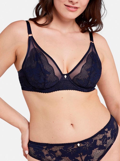 Soutien-gorge corbeille avec armatures Charmante Sans Complexe - Kiabi