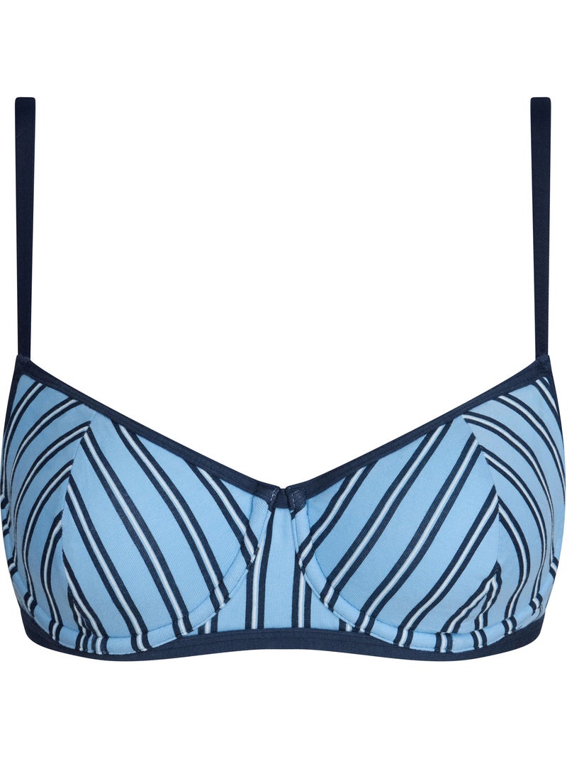 Soutien-gorge corbeille avec armatures Dim x Inès de la Fressange Bleu clair - Kiabi