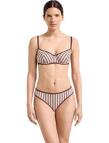 Soutien-gorge corbeille avec armatures Dim x Inès de la Fressange