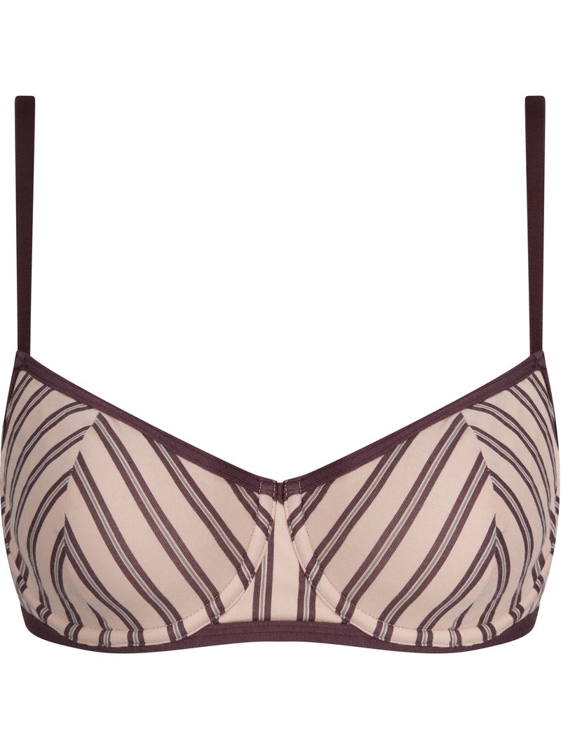Soutien-gorge corbeille avec armatures Dim x Inès de la Fressange Bordeaux - Kiabi