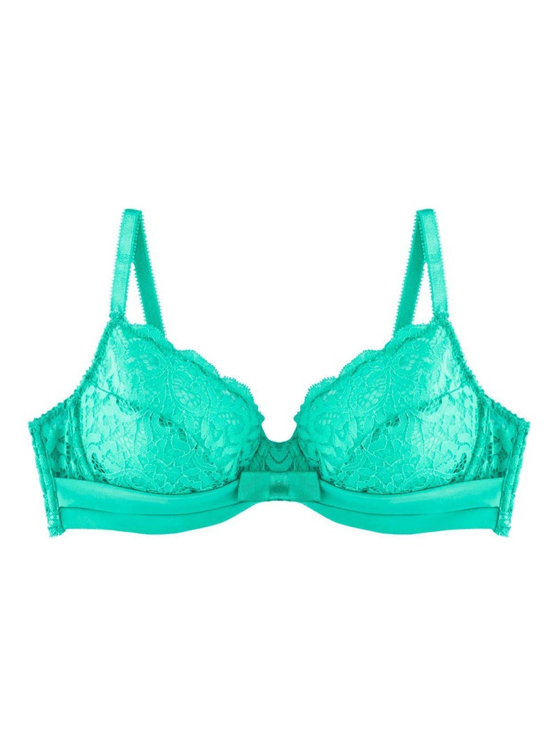 Soutien-gorge corbeille bonnets B, C et D INNOCENTE - Pomm'Poire Vert - Kiabi