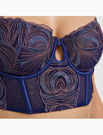 Soutien-gorge corbeille bustier Hedwige - RougeGorge Lingerie