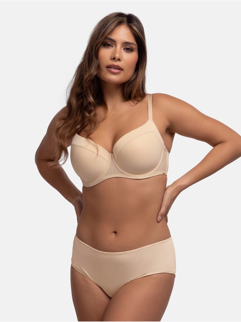 Soutien-gorge corbeille carmen Dorina Beige - Kiabi