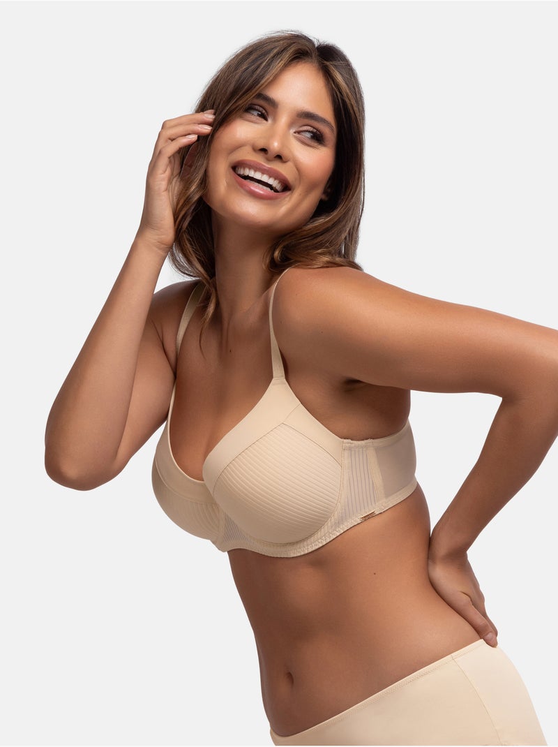 Soutien-gorge corbeille carmen Dorina Beige - Kiabi