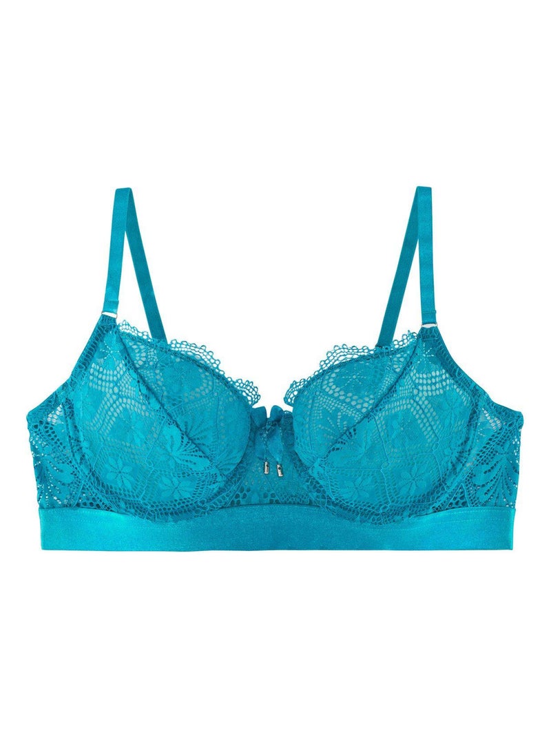 Soutien-gorge corbeille CONFISERIE - Pomm'Poire Bleu - Kiabi