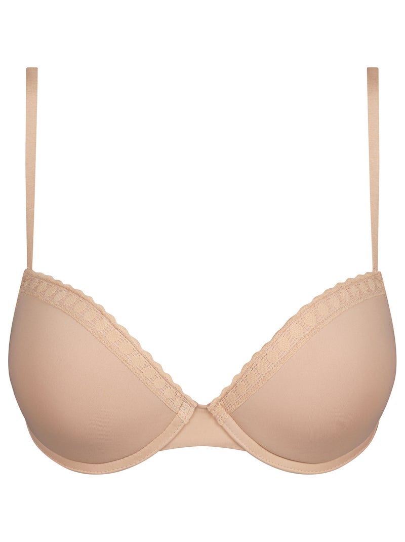 Soutien-gorge corbeille Daily Micro Beige argile - Kiabi
