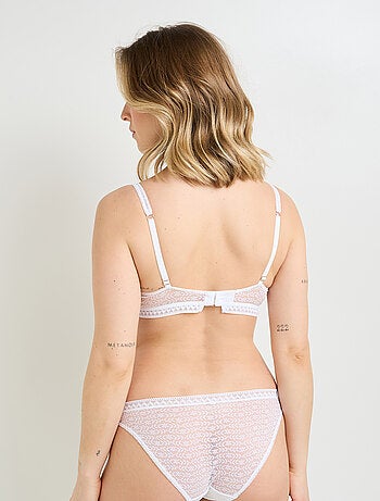 Soutien-gorge corbeille dentelle Ginger - RougeGorge Lingerie